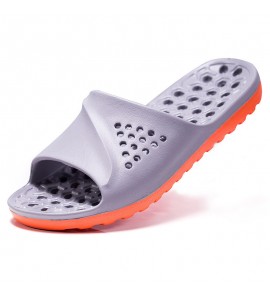 Men's Waterproof Breathable Non-slip Wear-resistant Hollow and Soft Sole Slippers